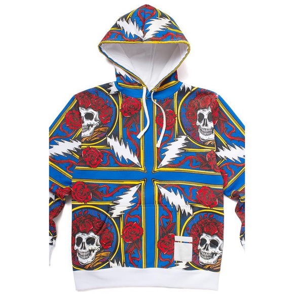 Grateful Dead x Chinatown Market Limited Edition Official Collab Unisex Hoodie - Picture 12 of 17